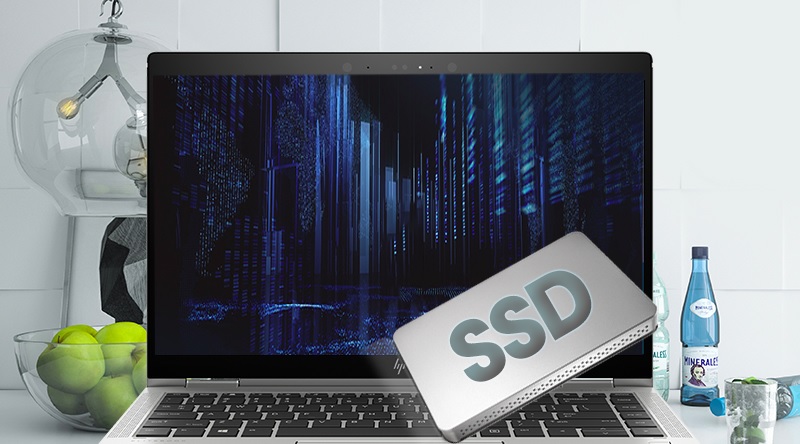 Laptop được trang bị ổ cứng SSD 512 GB 
